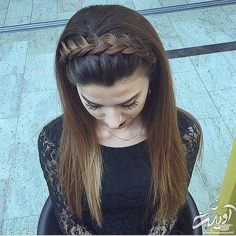 مدل بافت موی جلوی سر